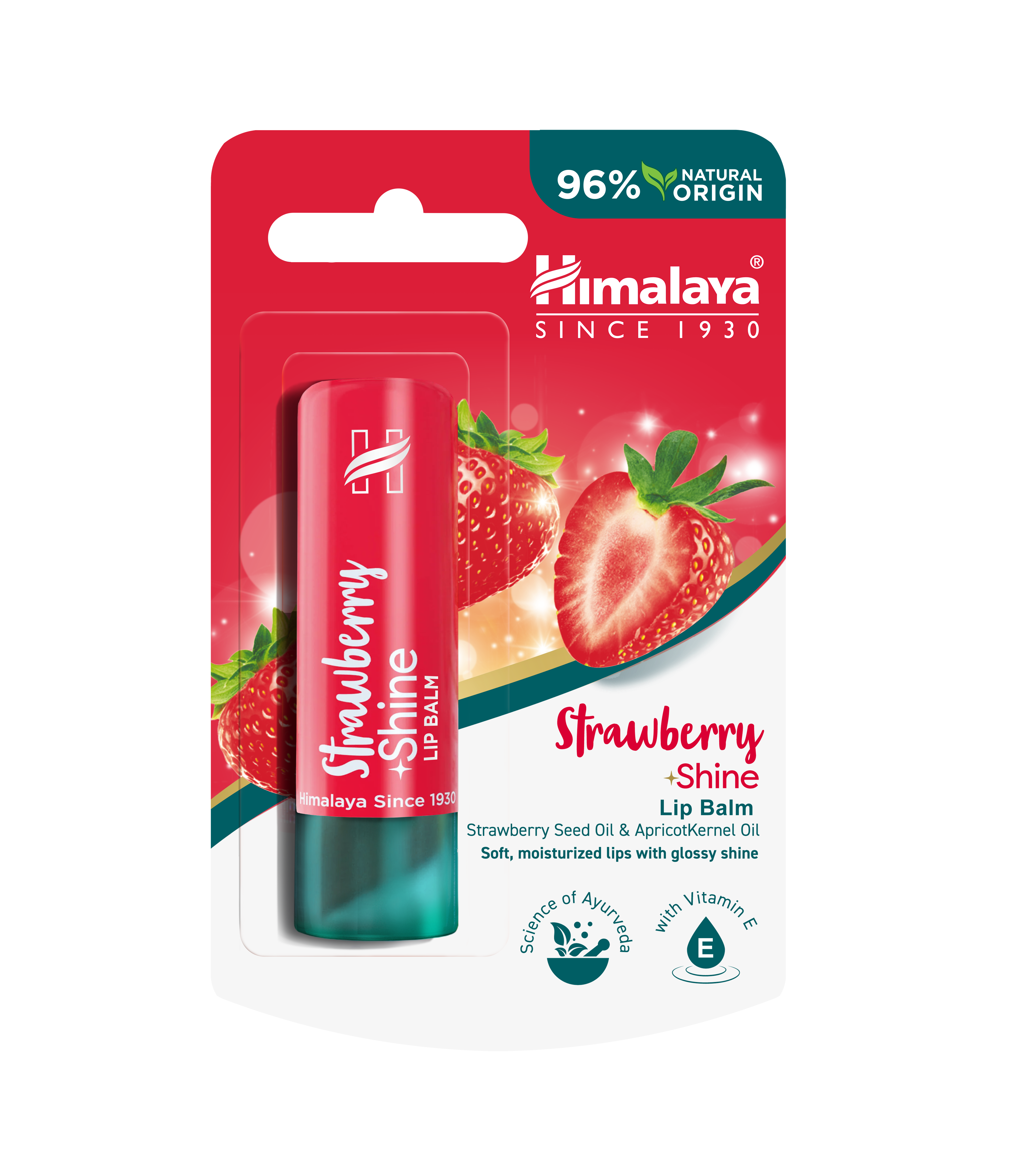 Himalaya Strawberry-Shine-Lip-Care packshot front 2023