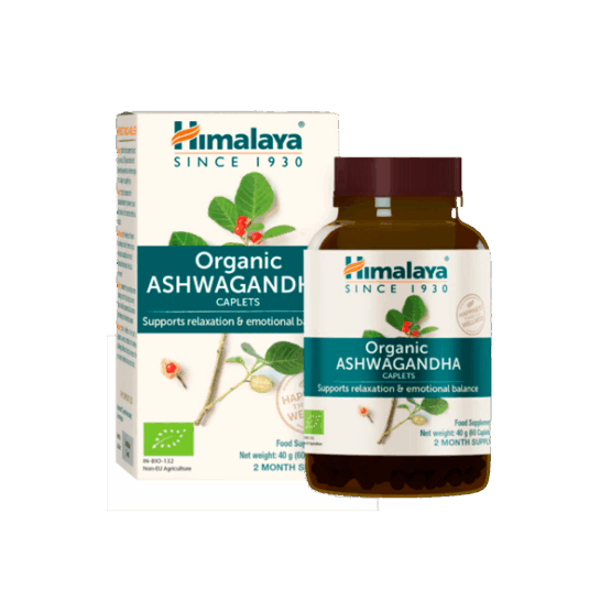 Organic Ashwagandha 60 Cápsulas.