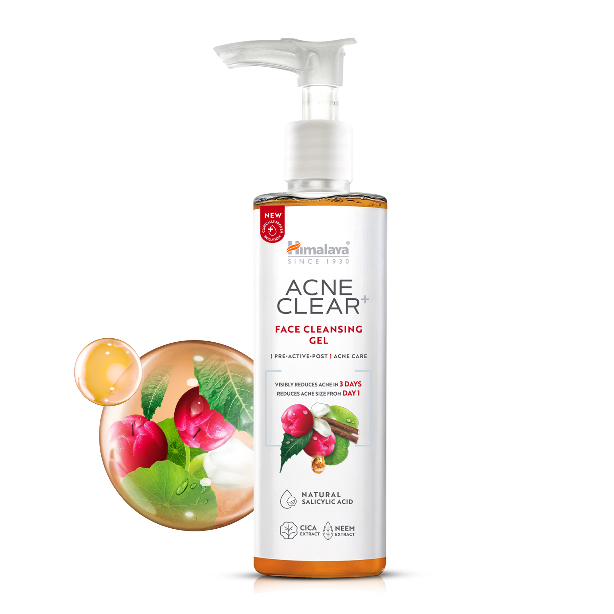 Face Cleansing gel Acne Clear+ 200 ml - Imagen 4