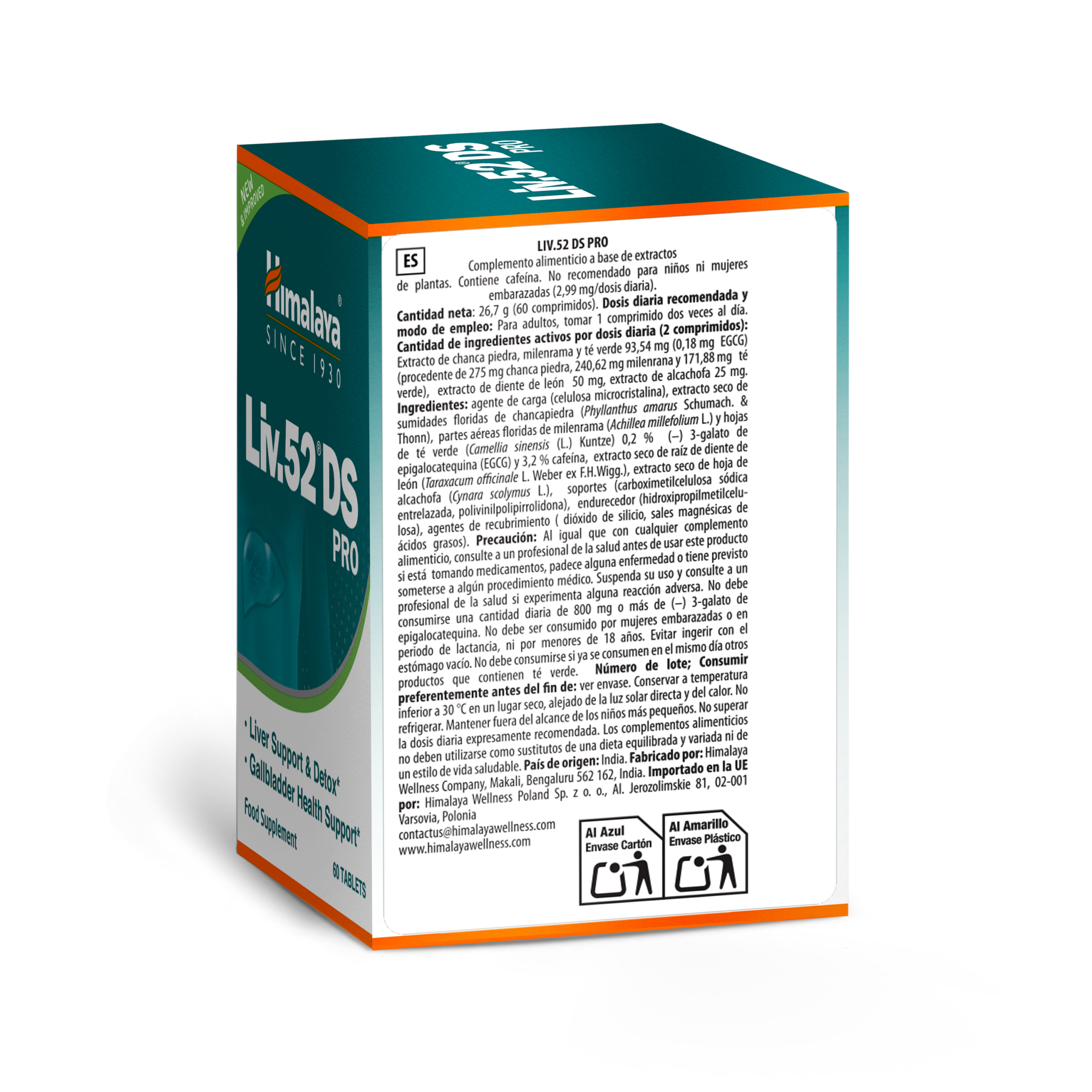 Liv-52 DS Pro 60 U. - Imagen 4
